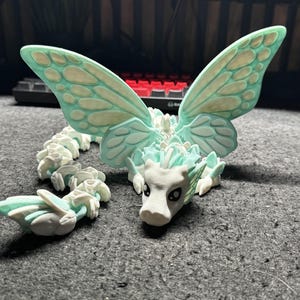 Schmetterling Gelenkdrache - 3D-Druck STL-Dateien und kommerzielle Lizenz