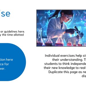 Science Class Powerpoint Template - Editable Slides for Classroom ...