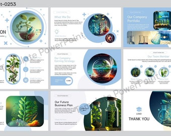 PowerPoint Template for Educational and Business Presentations | Editable Slideshows, Instant Download