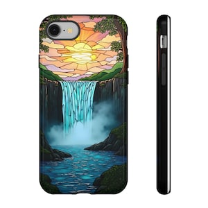 Niagara Falls Phone Case – Sunset Waterfall Landscape, National Park Gift, Tough Protective Cover for iPhone, Samsung & Google Pixel