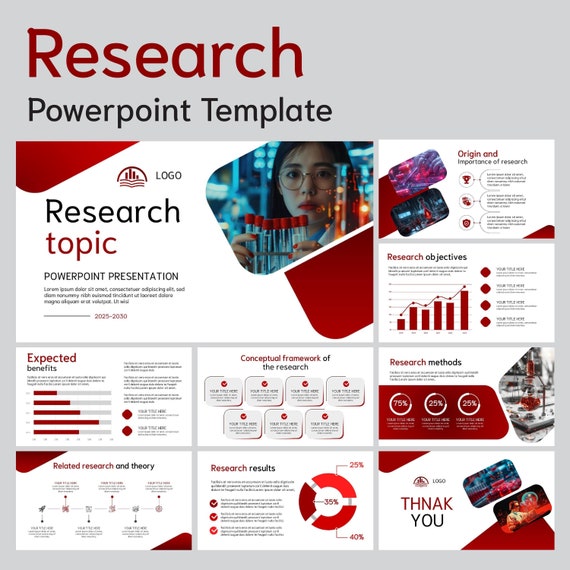 Academic Report Powerpoint Template