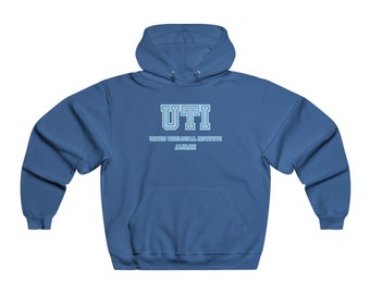 Parody University - UTI Alumni - Funny Hoodie Idea - Collegiate Sweatshirt - Great Gift Idea