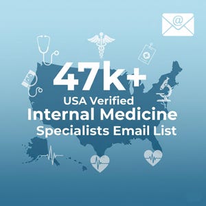 47k+ USA Verified Internal Medicine Specialists Email List – USA Healthcare Marketing Essential