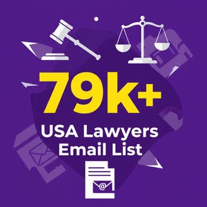 Lista e-mailowa prawników z USA: ponad 79 tys. zweryfikowanych kontaktów do marketingu prawniczego