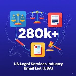 280k+ US Legal Services Industry Email List (USA) - Targeted Marketing Data for Legal Professionals