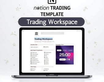 Comprehensive Trading Workspace Template for Notion – Track, Analyze, and Optimize Your Trades