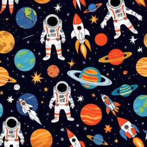 space children pattern