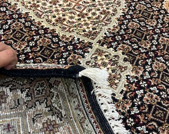 Handmade Persian Medallion Rug – Traditional Wool Oriental Area Carpet