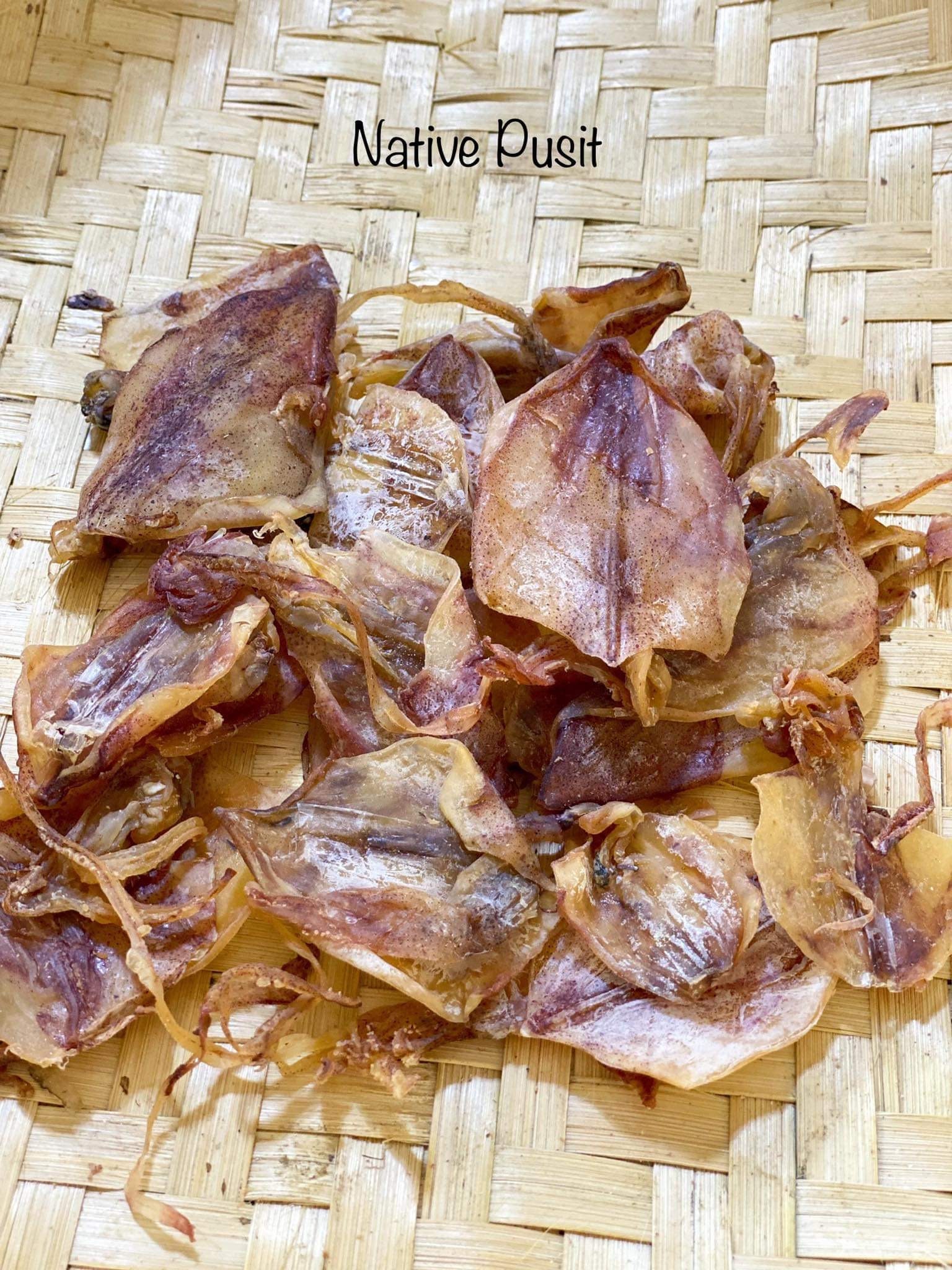 Dried Squid native Pusit Etsy