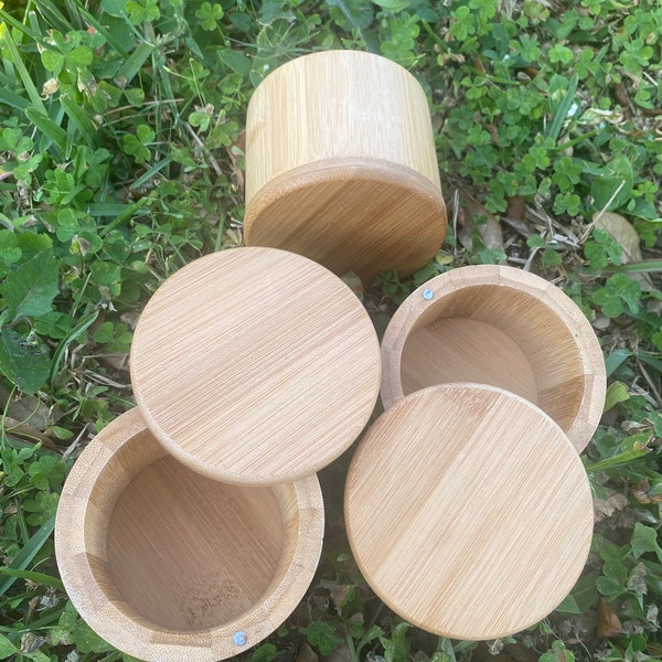 Bamboo canister set (3 counts)