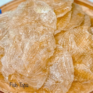 Unsalted Fish Tapa, Delicious Appetizer Snack (200g Pack)