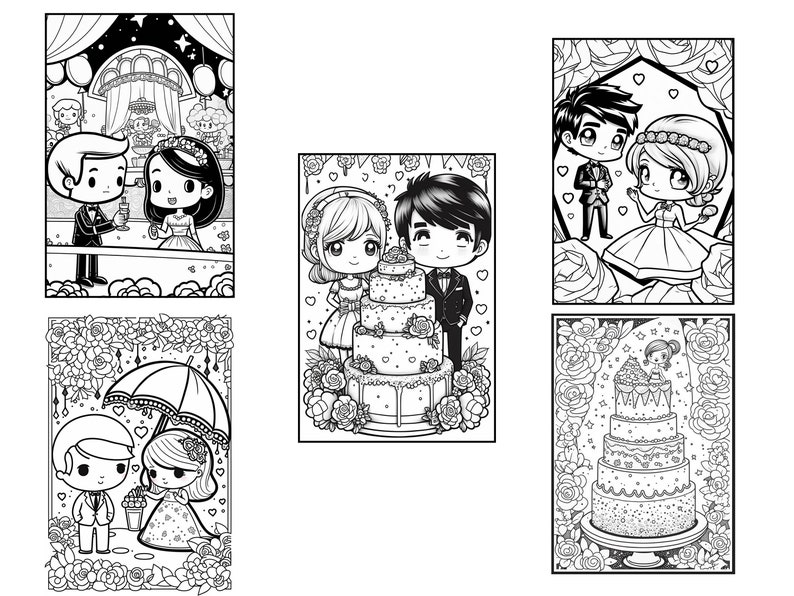Wedding Coloring Pages Downloadable Fun Printable Coloring Pages for ...