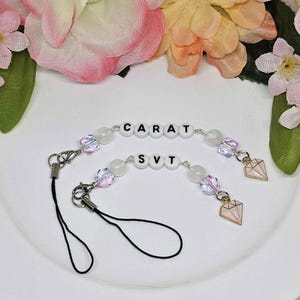 Seventeen Carat Phone & Lightstick Charm