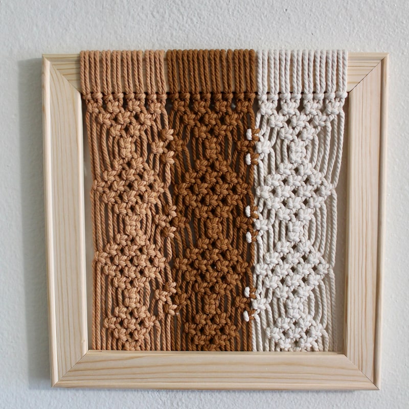 Macrame Frame - Etsy