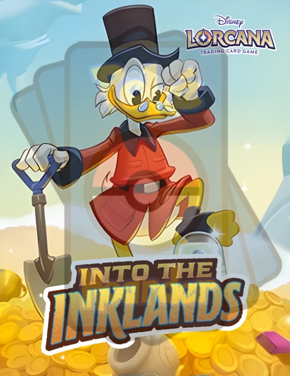 Disney Lorcana Into the Inklands TCG W/exact Number of Pages, Laminated  Cover, Spine and 9-pocket Sleeves for Master/complete Sets - Etsy