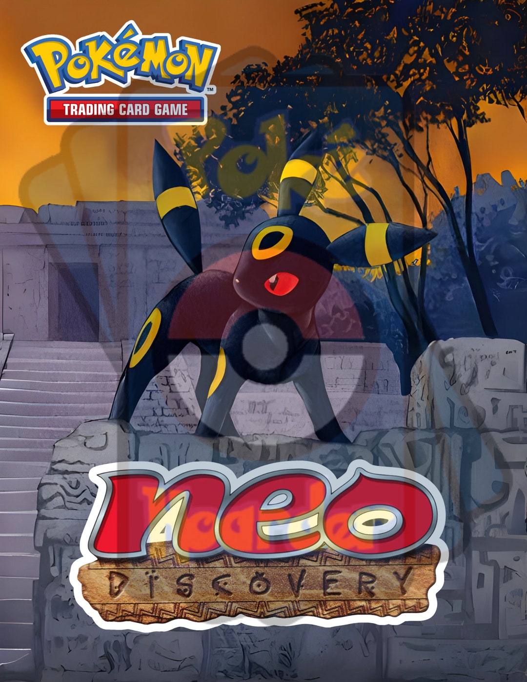 Neo Discovery Pokémon Binder W/exact Number of Pages for Sets