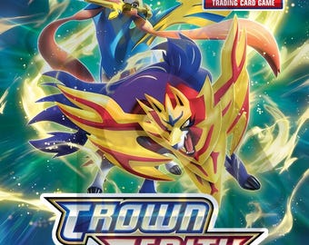 Crown Zenith Pokémon Binder W/exact Pages, Laminated Cover/spine