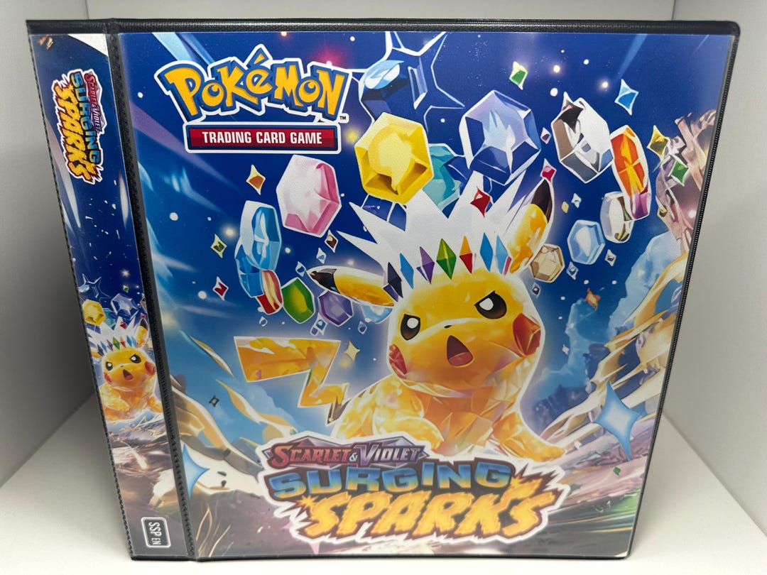【英語版】Surging Sparks シュリンク付き未開封BOX Pokemon Card TCG Surging Sparks Half Booster Box (18 Packs