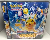 pokemon surging sparks sleeved booster pack case (Random Artwork) and engage in epic encounters with this Pokémon sleeved booster Pokemon Surging Sparks Booster Bundle