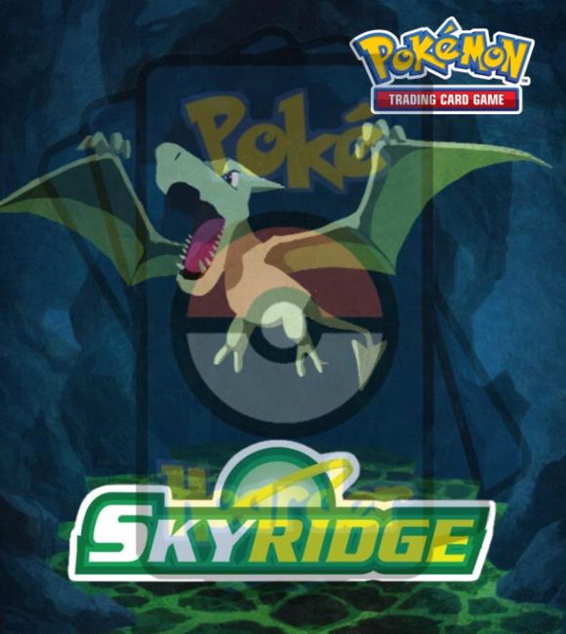 Skyridge Pokémon Binder W/exact Pages and Laminated Cover/spine for ...