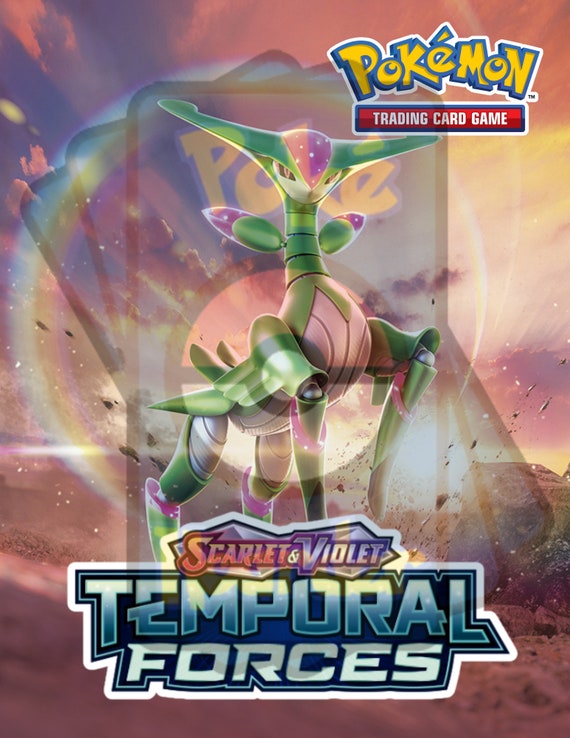 Temporal Forces Pokmon Binder W/exact Pages, Laminated Cover/spine &  Sleeves for Master/complete Sets Choose Your Cover Scarlet/violet - Etsy