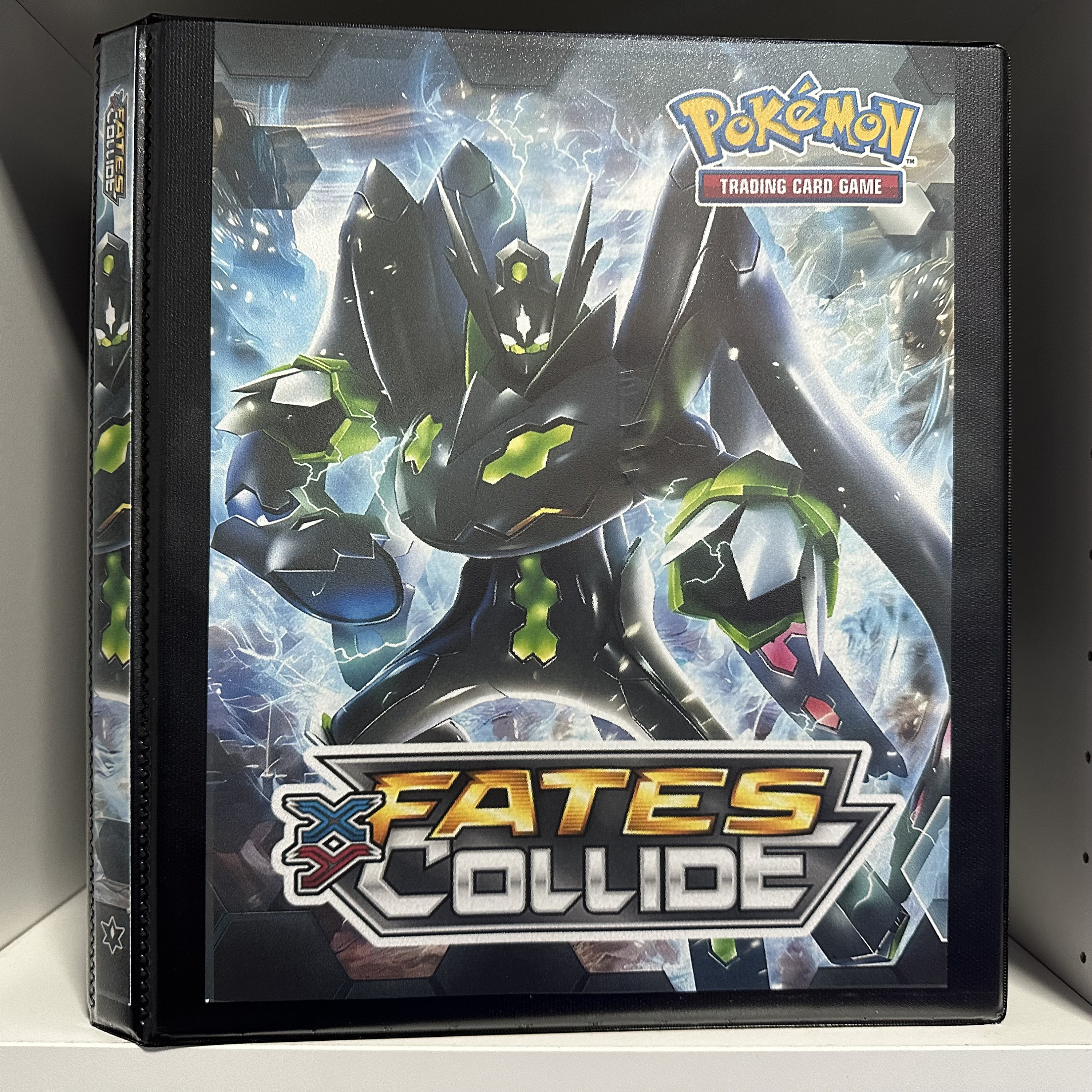 XY Fates Collide Pokémon Binder W/exact Number of Pages for Sets