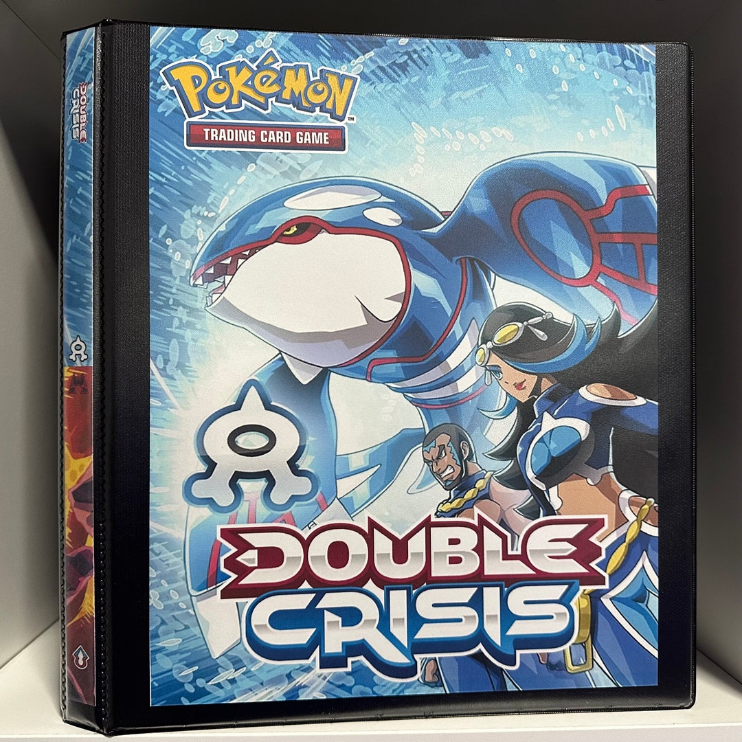 XY Double Crisis Pokémon Binder W/exact Number of Pages for Sets
