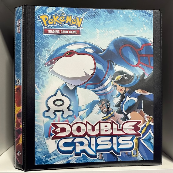 XY Double Crisis Pokmon Binder W/exact Number of Pages for Sets, Laminated  Cover, Spine and 9-pocket Sleeves for Master/complete Sets - Etsy