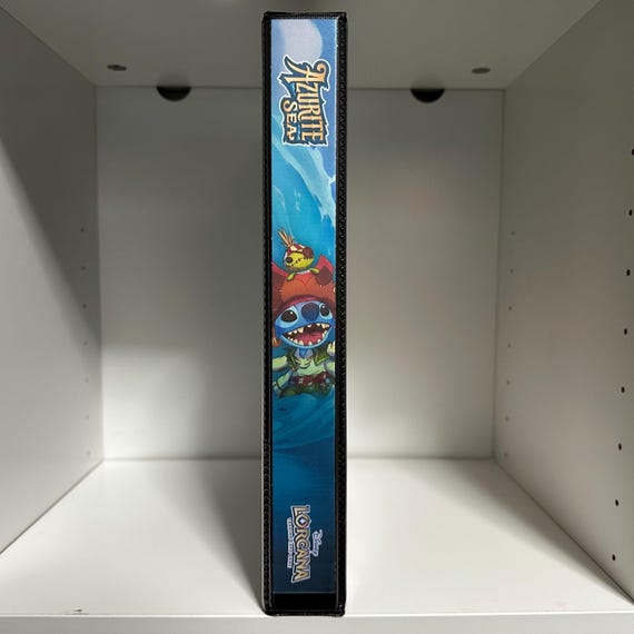 Disney Lorcana Azurite Sea TCG W/exact Number of Pages, Laminated