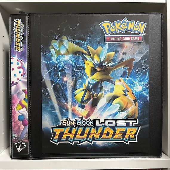 Sun & Moon Sets 9-15 Pokémon Binders W/exact Number of Pages for