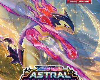 Astral Radiance Pokémon Binder W/exact Pages, Laminated Cover