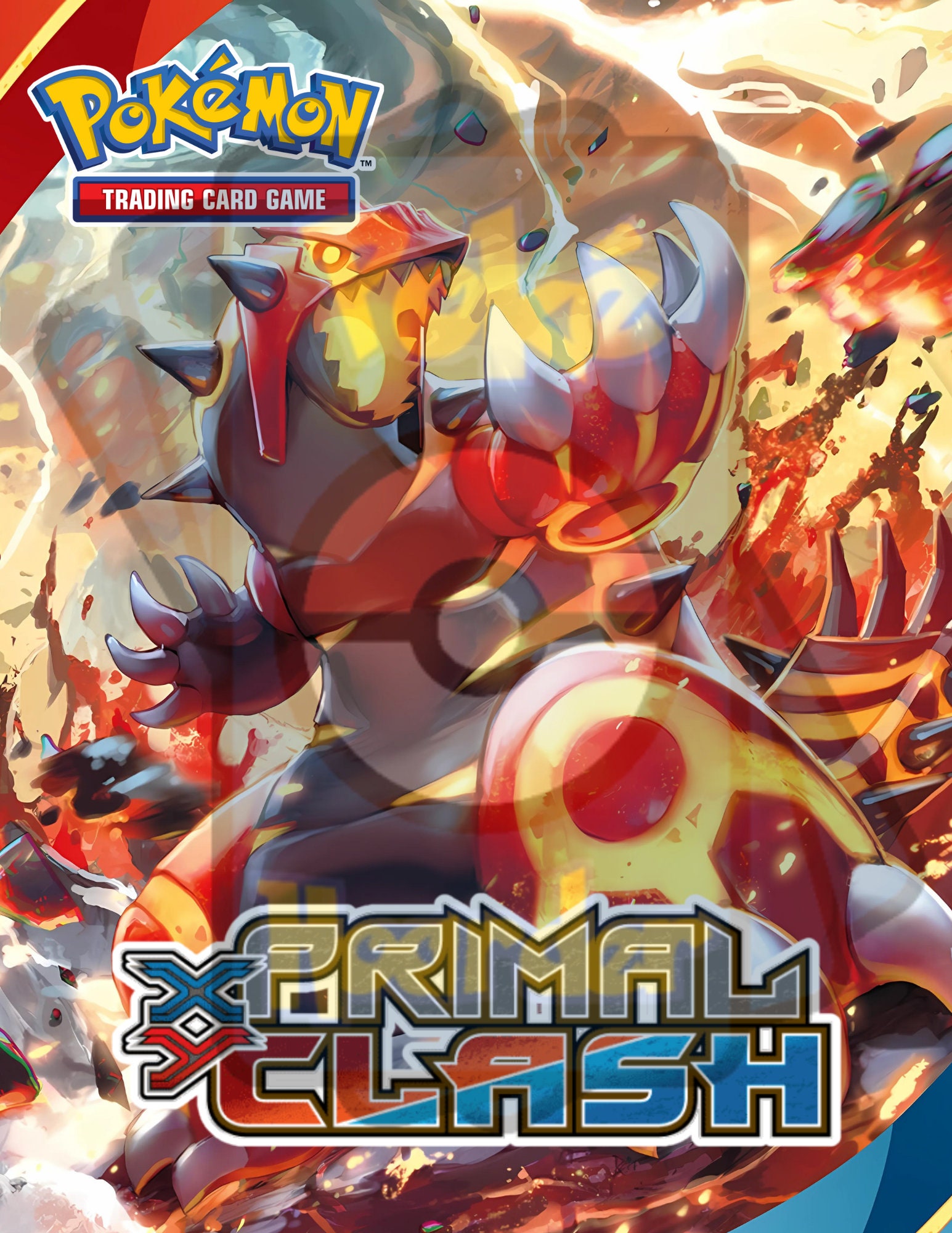 XY Primal Clash Pokémon Binder W/exact Number of Pages for Sets