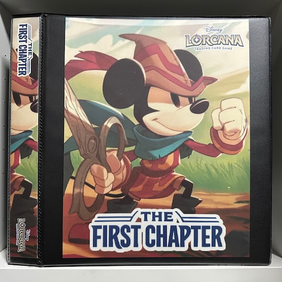 Disney Lorcana the First Chapter TCG W/exact Number of Pages for