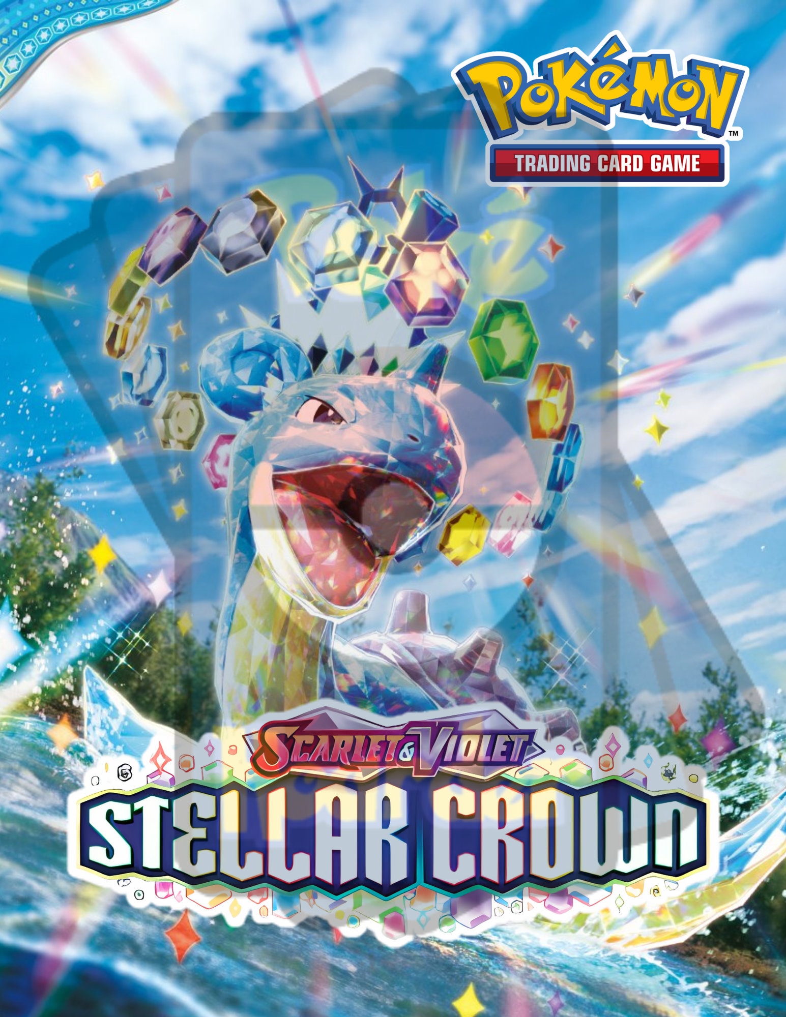 Stellar Crown Pokémon Binder W/exact Pages, Laminated Cover/spine & Sleeves  for Master/complete Sets Choose Your Cover Scarlet/violet - Etsy