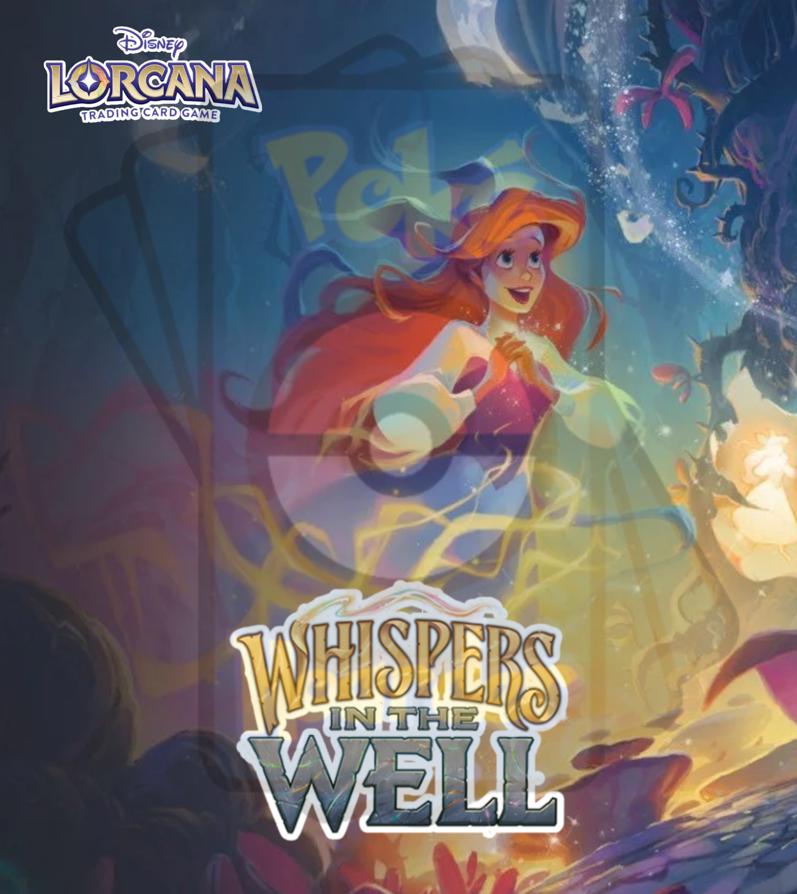 Disney Lorcana Whispers in the Well TCG W/exact Number of Pages
