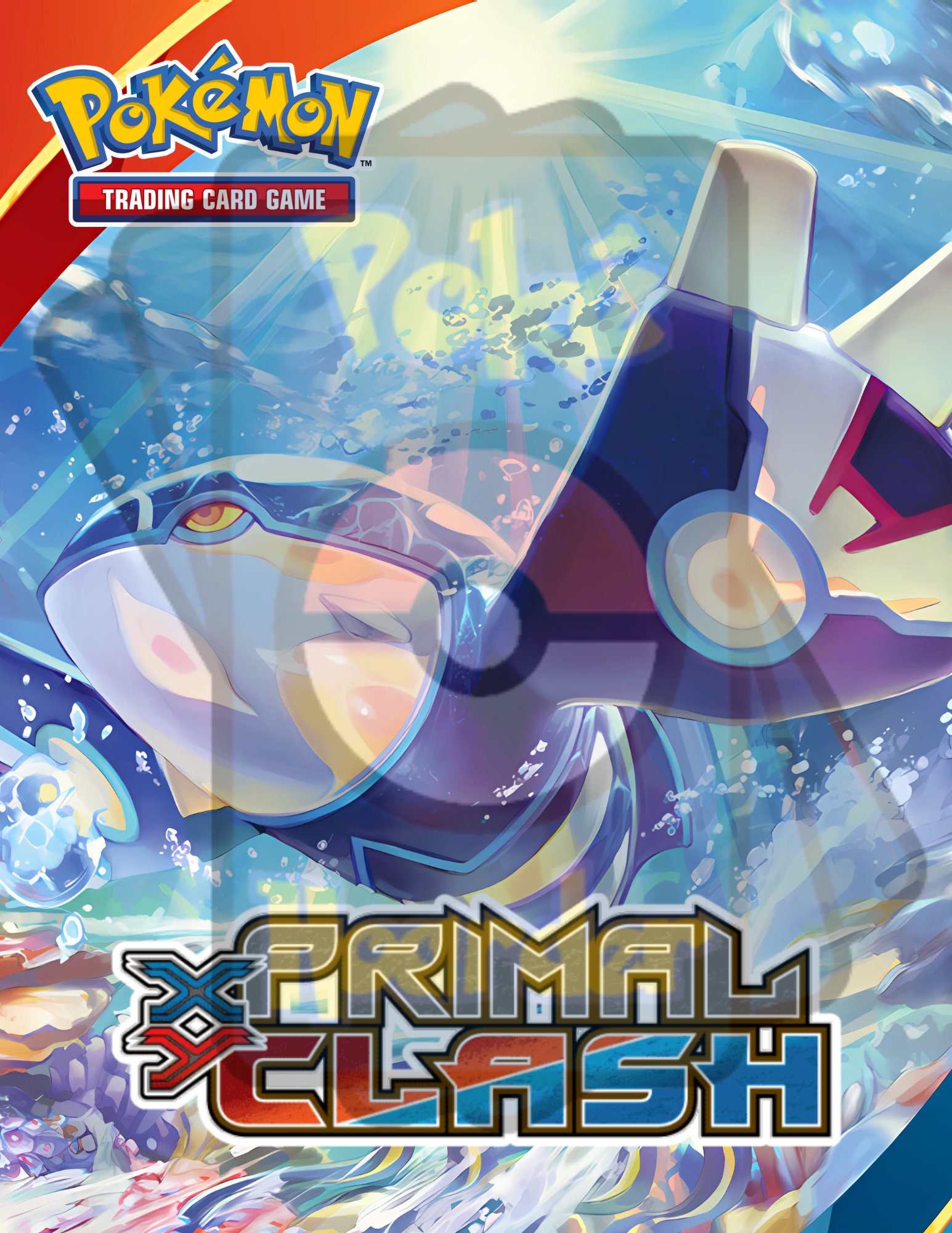 XY Primal Clash Pokémon Binder W/exact Number of Pages for Sets