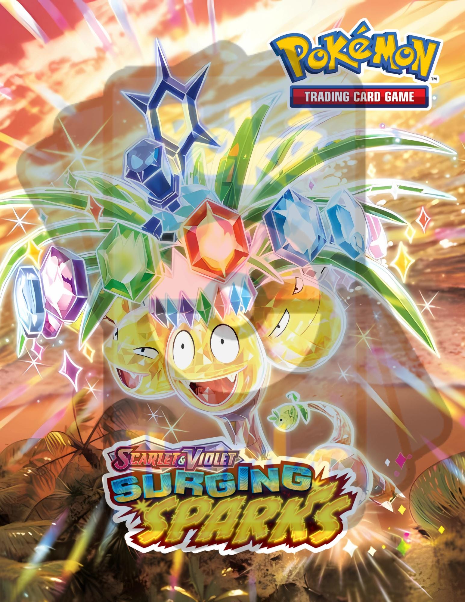 surging sparks card binder Scarlet and Violet Surging Sparks 9-Pocket Portfolio for Pokémon – Ultra  PRO International main image 0