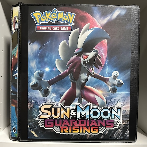 Sun & Moon Sets 1-8 Pokémon Binders W/exact Number of Pages for