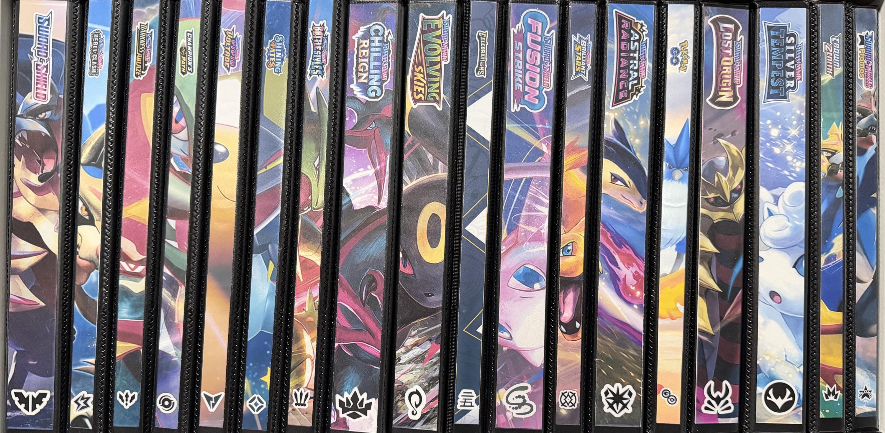 Pokmon GO TCG Pokmon Binder W/exact Pages, Laminated Cover/spine & Sleeves for Master/complete Sets Choose Your Cover Sword/shield - Etsy Pokmon GO TCG Pokmon Binder W/exact Pages, Laminated Cover/spine & Sleeves for Master/complete Sets Choose Your Cover Sword/shield - Etsy