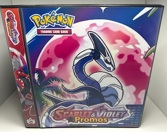 Twilight Masquerade Pokmon Binder W/exact Pages, Laminated Cover/spine & Sleeves for Master/complete Sets Choose Your Cover Scarlet/violet - Etsy Twilight Masquerade Pokmon Binder W/exact Pages, Laminated Cover/spine & Sleeves for Master/complete Sets Choose Your Cover Scarlet/violet - Etsy