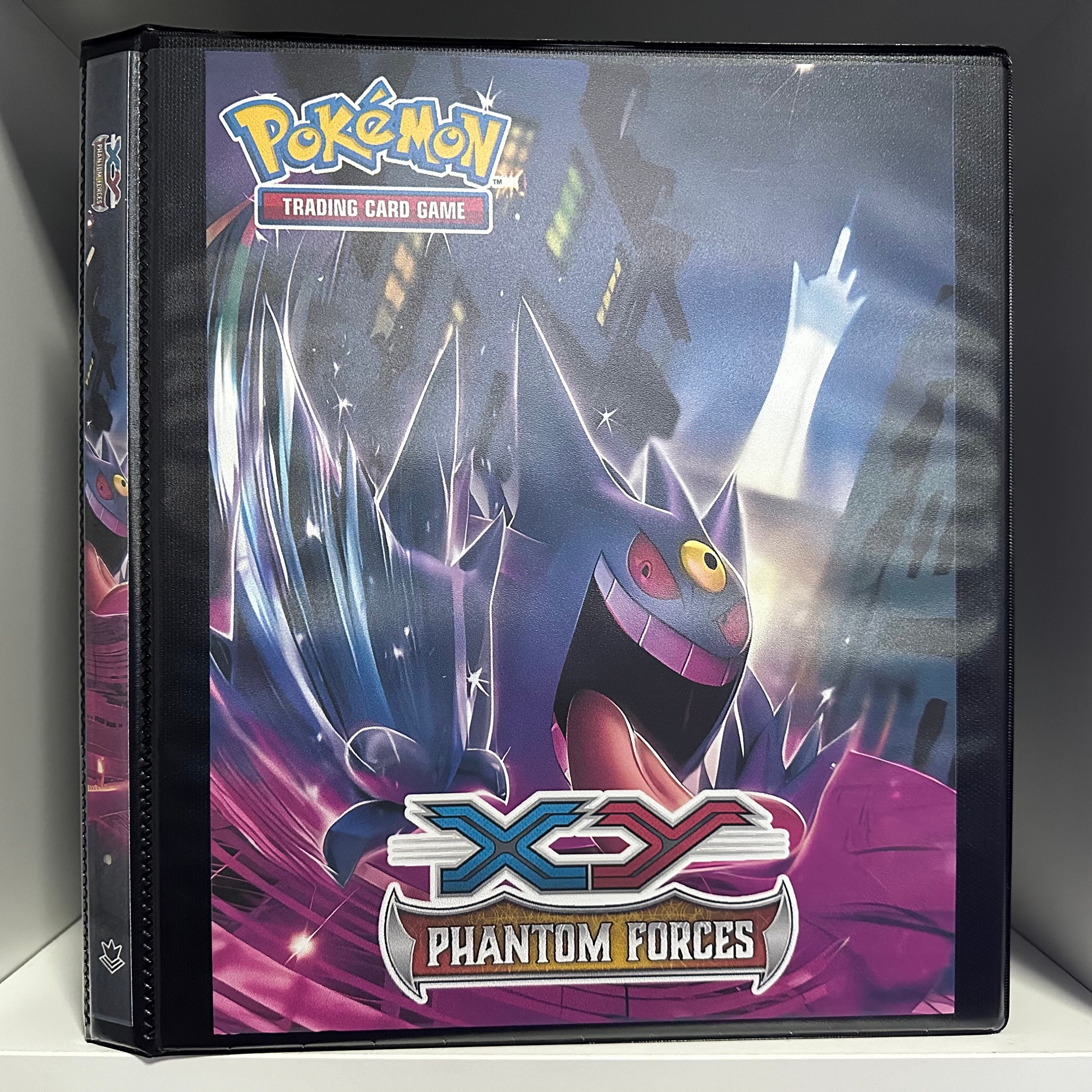 y's様用　プロモカードセット XY Phantom Forces Pokémon Binder W/exact Number of Pages for Sets