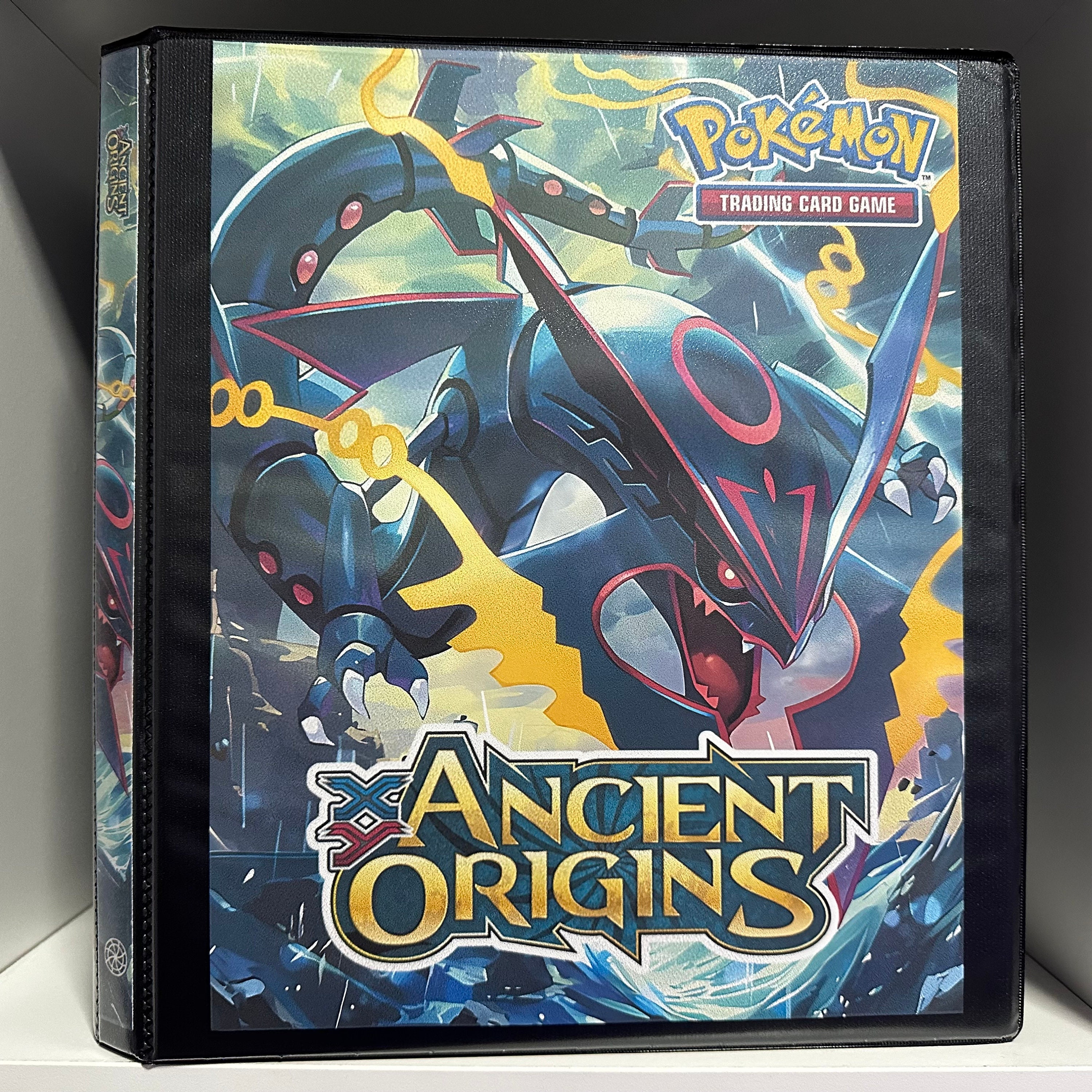 XY Ancient Origins Pokémon Binder W/exact Number of Pages for Sets