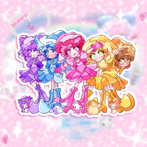 Ojamajo Doremi Sticker | Decoration Sticker 3&quot; | Laptops, Notebooks, Journaling