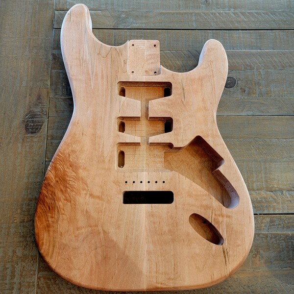 Stratocaster-Style Guitar Body, Maple