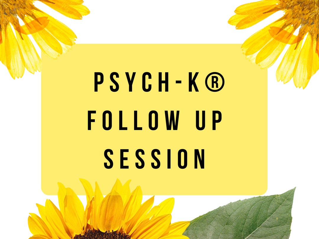 PSYCHK Follow up Sessions Etsy