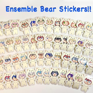 Ensemble Stars Bear Stickers