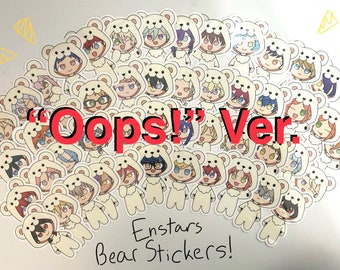 „Ensemble Stars“ Bären-Aufkleberpaket (LESE DESC!)