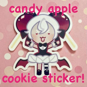 Candy Apple Cookie Sticker