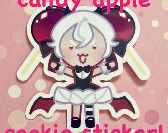 Candy Apple Cookie Sticker
