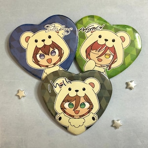 Ensemble Stars Bär Pins - NewDi Edition